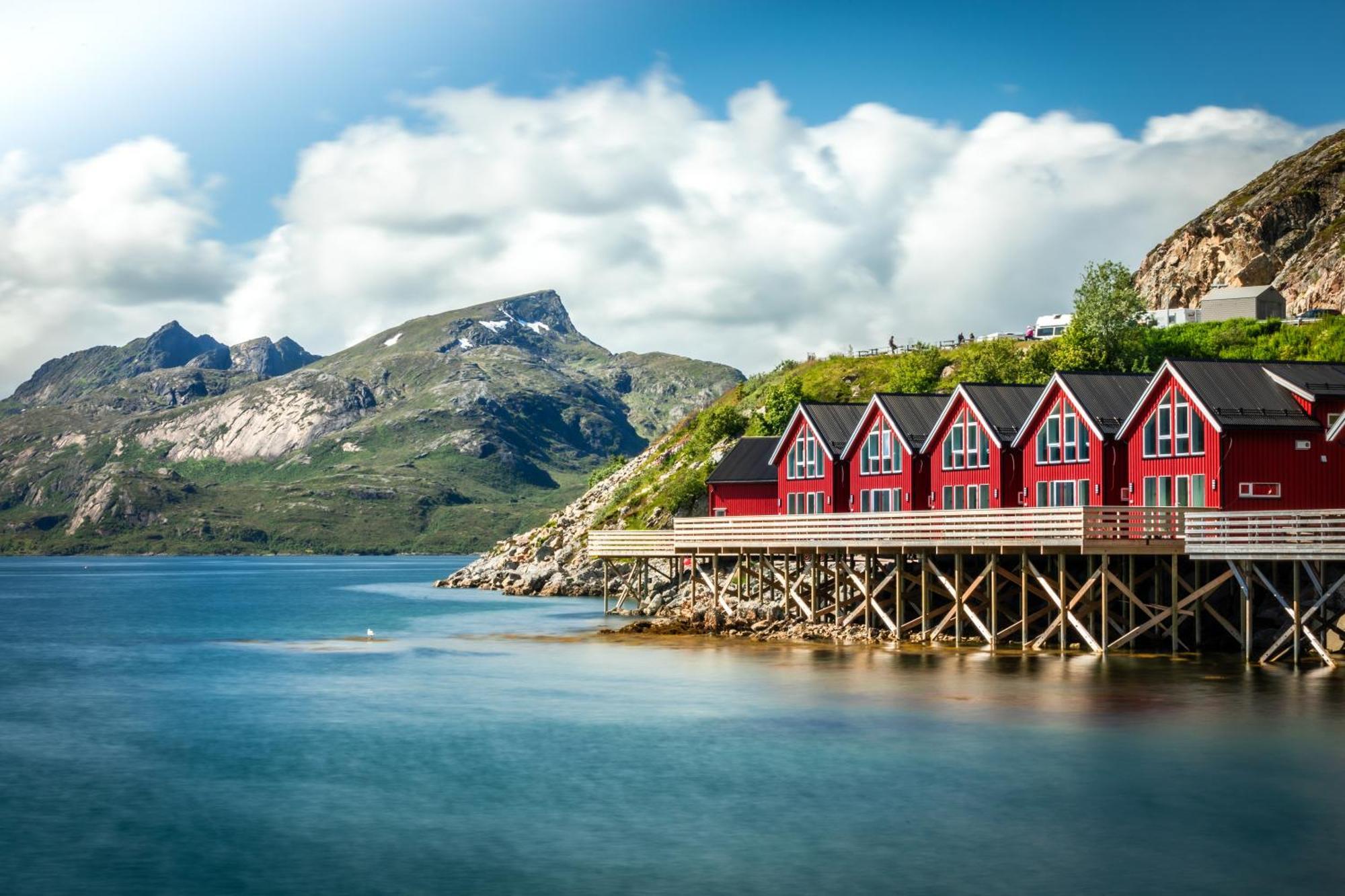 Lofoten Rorbu Lodge Offersoya Extérieur photo
